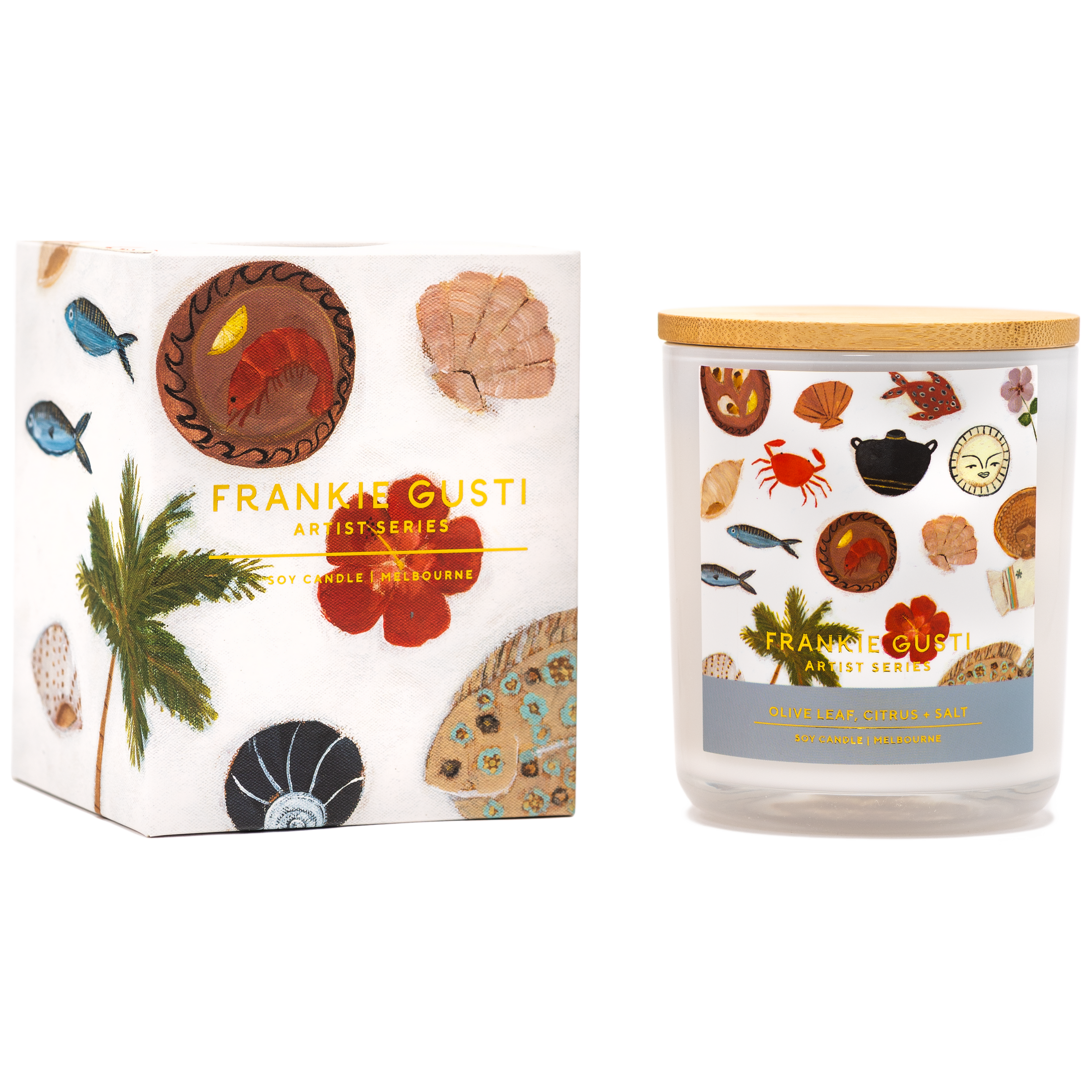 Frankie Gusti Artist Series Soy Candle