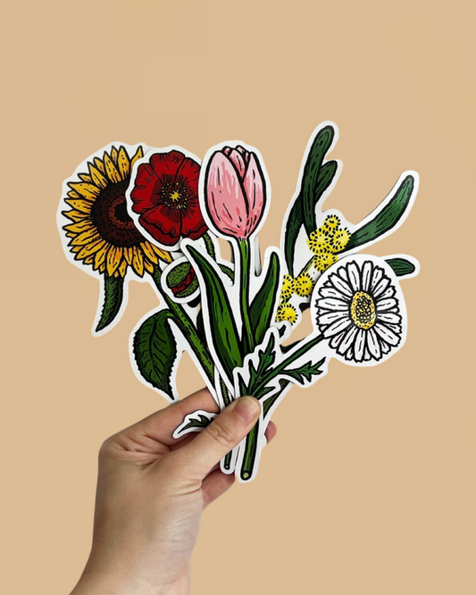 Billie Justice Thomson Flower Magnets