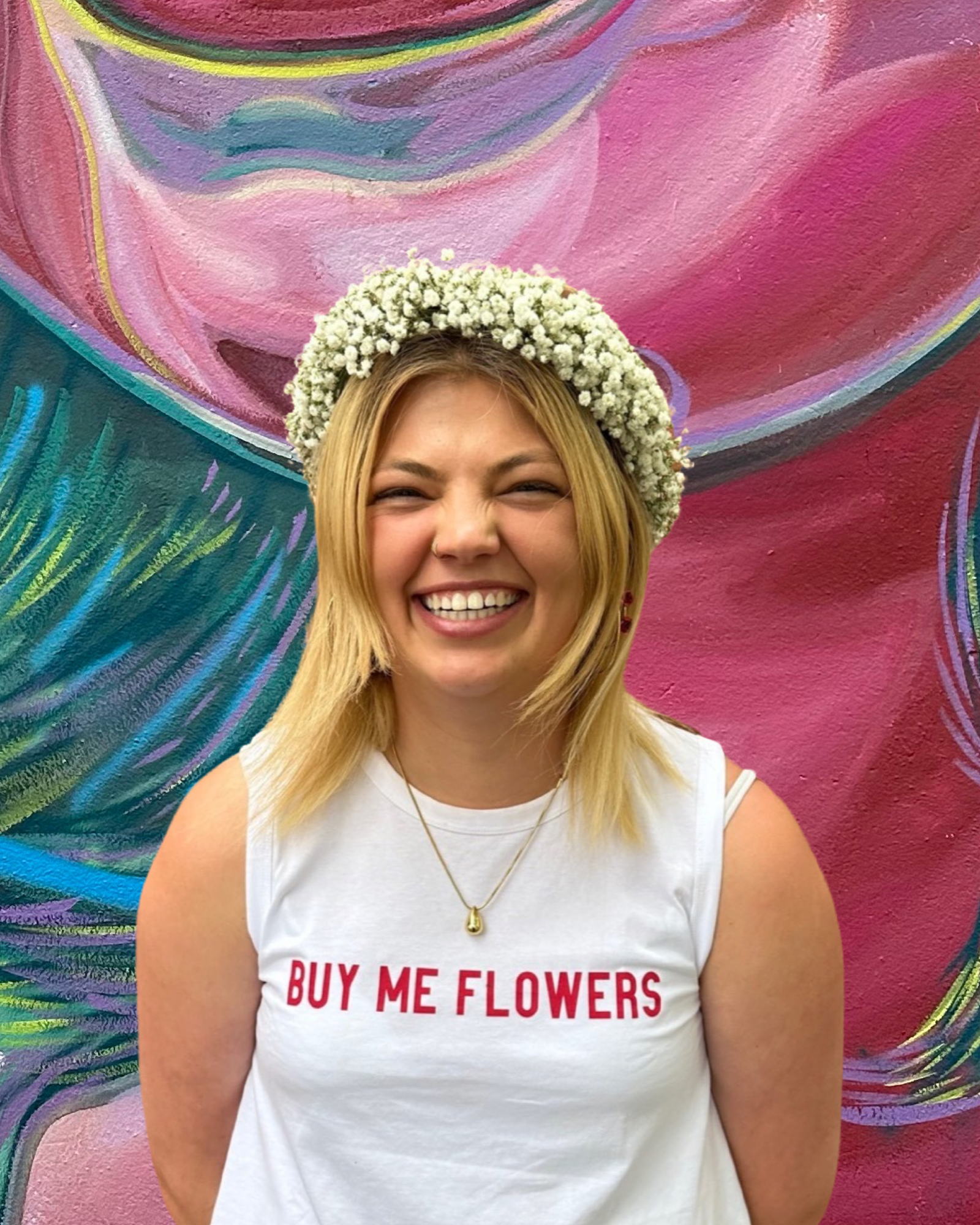 Baby's Breath Flower Crown