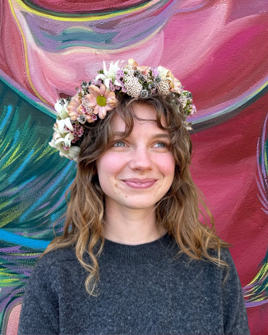 Fresh Half Flower Crown