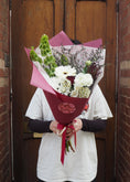 Load image into Gallery viewer, The Garnet Christmas Florist Choice Bouquet