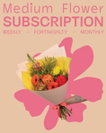 Load image into Gallery viewer, Recurring Medium Flower Subscription
