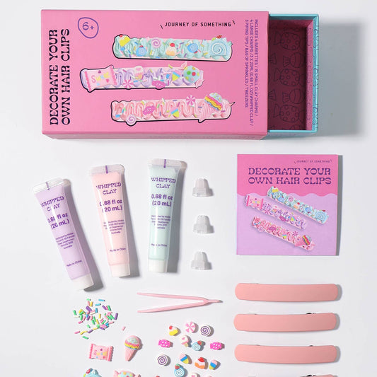 Decorate Your Own Hair Clips