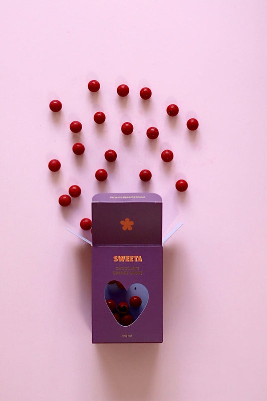 East End Flower Market Chocolate Orange Drops 100g