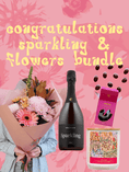 Load image into Gallery viewer, East End Flower Market Congratulations Sparkling & Flowers Bundle