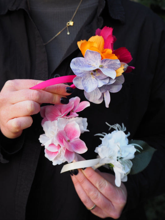 East End Flower Market Faux Buttonhole