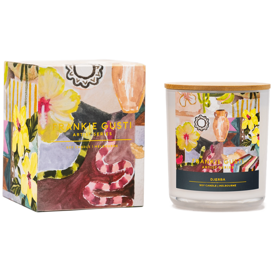 East End Flower Market Frankie Gusti Artist Series Soy Candle