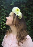 Load image into Gallery viewer, East End Flower Market Fresh Half Flower Crown