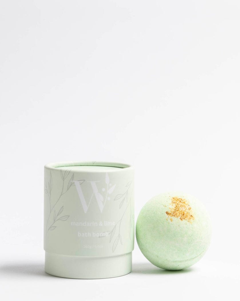 East End Flower Market Mandarin and Lime Wheelers Hill Bath Bombs