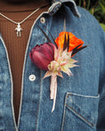 Load image into Gallery viewer, East End Flower Market Moody Merlot / Buttonhole and Buttonhole The Elopement Duo