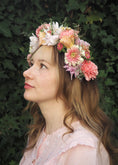 Load image into Gallery viewer, East End Flower Market Pastel Fresh Full Flower Crown