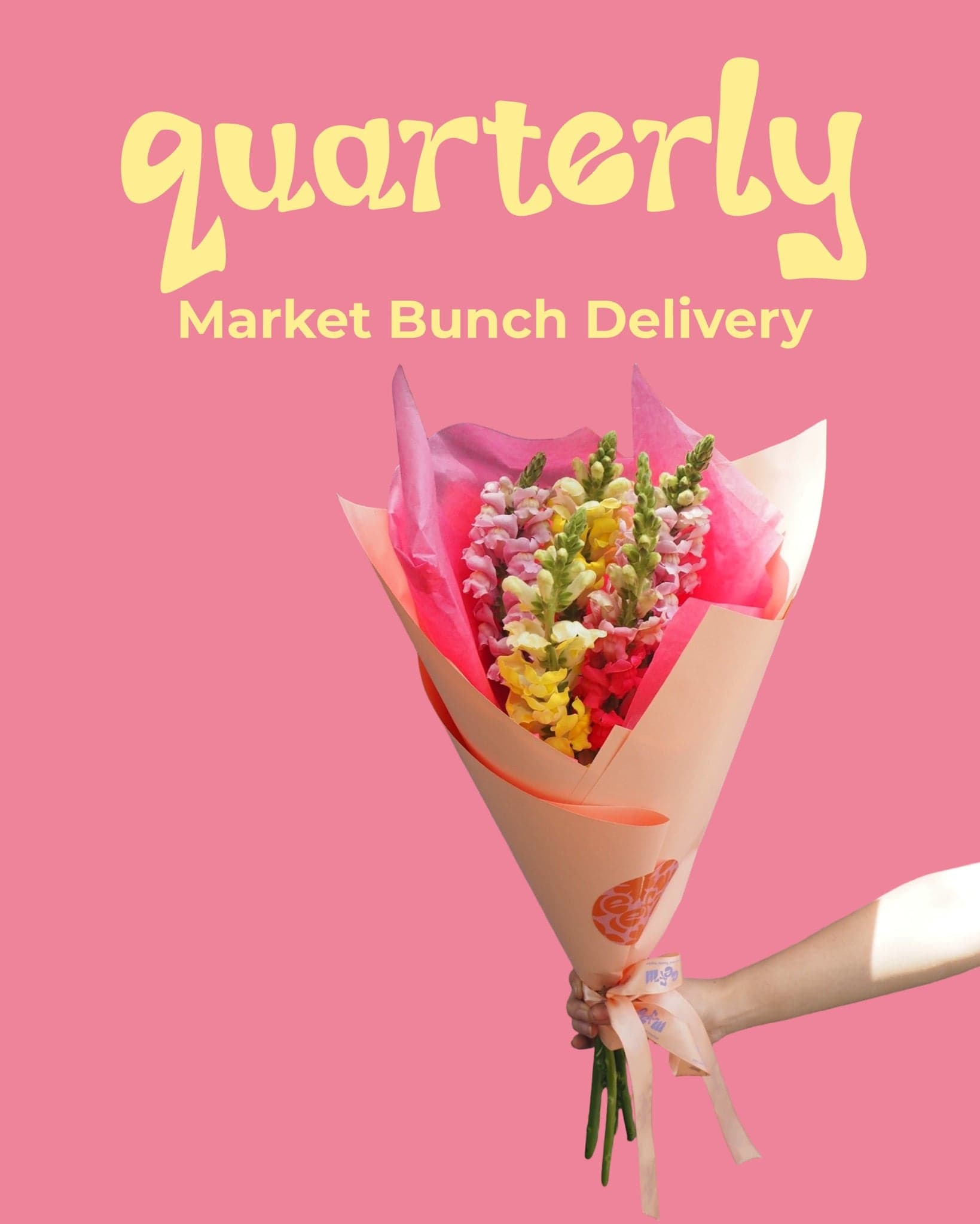 East End Flower Market Quarterly Market Bunch Flower Delivery