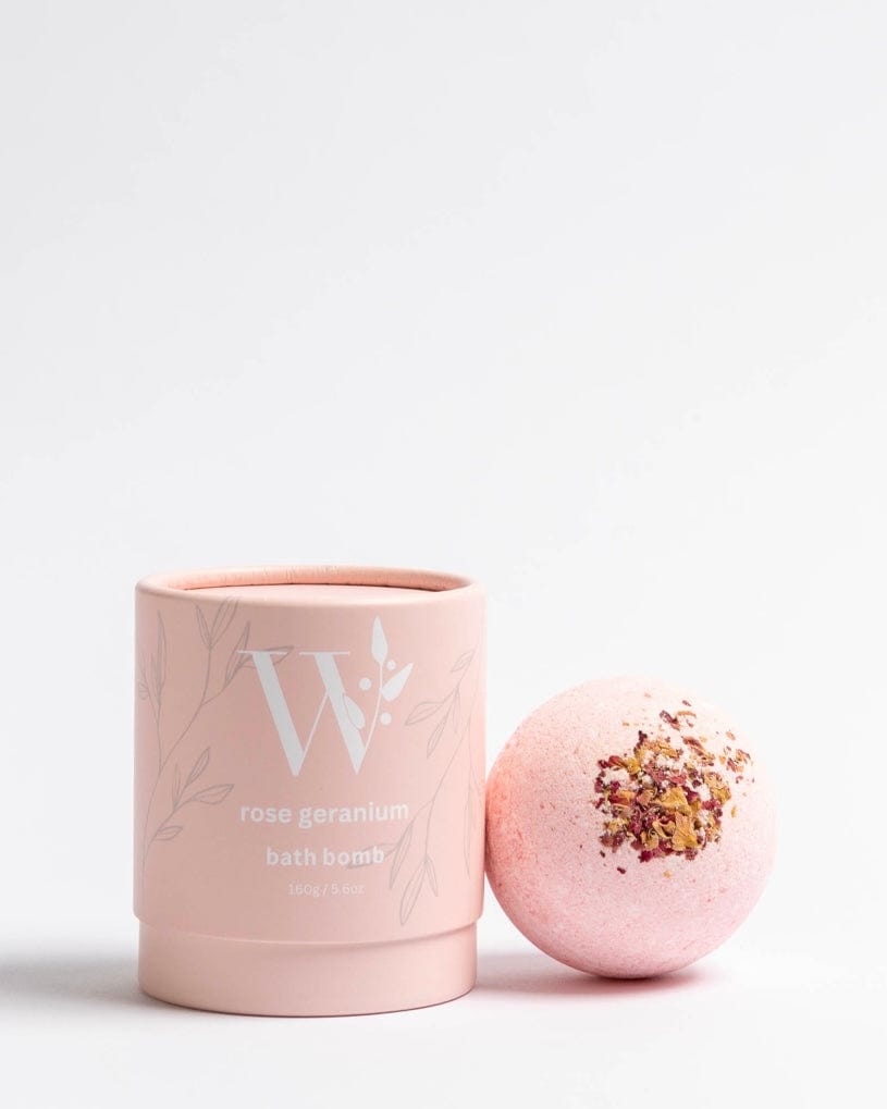 East End Flower Market Rose Geranium Wheelers Hill Bath Bombs