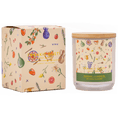 Load image into Gallery viewer, East End Flower Market Rosemary & Clementine Frankie Gusti Artist Series Soy Candle