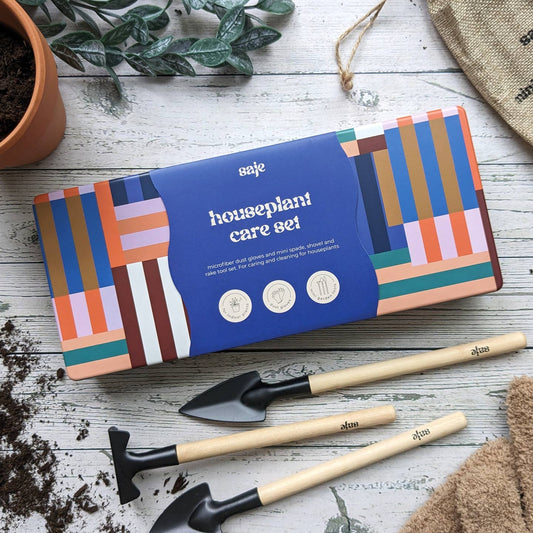 East End Flower Market Saje Houseplant Care Set - Patchwork