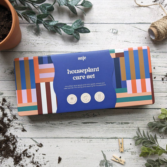 East End Flower Market Saje Houseplant Care Set - Patchwork