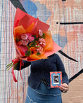 Load image into Gallery viewer, East End Flower Market Vibrant Pollination Polaroid Bouquet