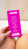 Load image into Gallery viewer, Wild Side I Don't Like To Be Told What To Do Unless I'm Naked Wild Side Mini Bath Bomb and Salty Soak
