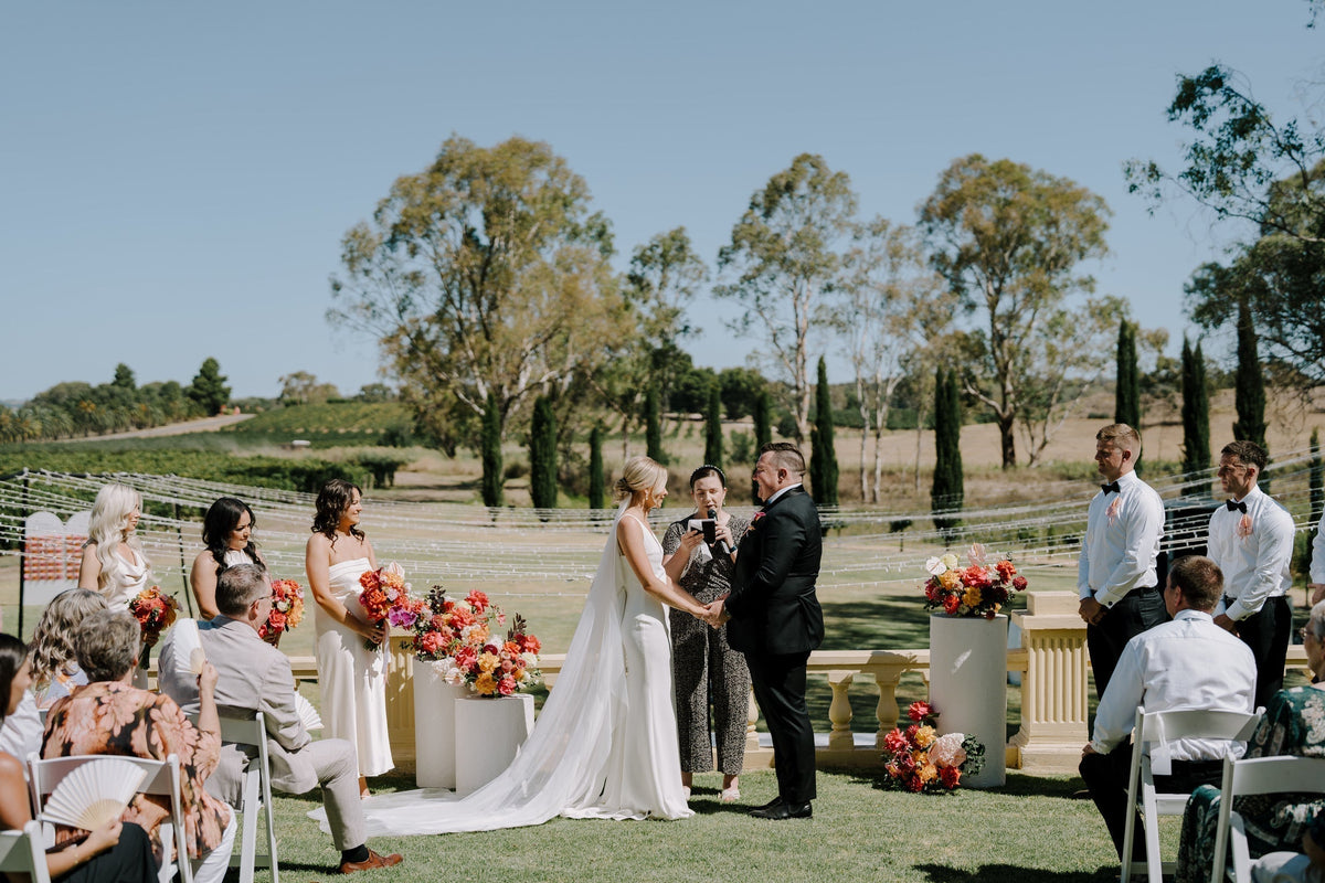 Stacey & Matt | East End Flower Market