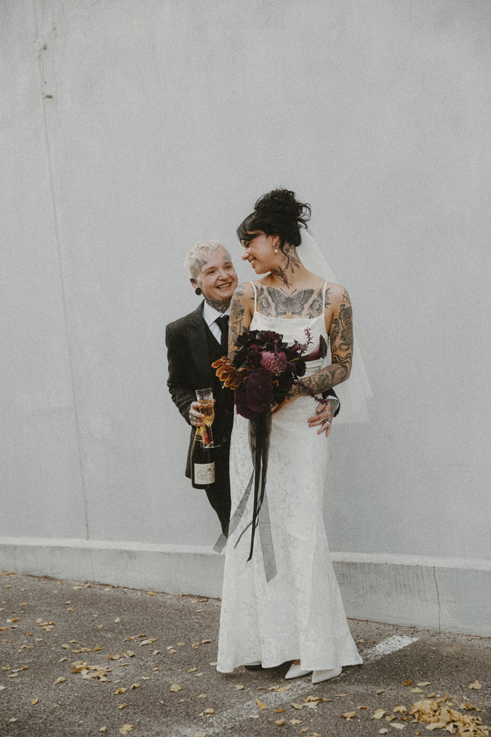 Tayla & Alicia | East End Flower Market