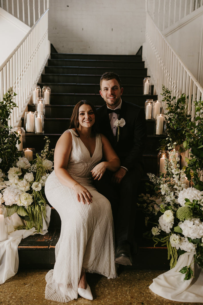 Isabel & Mitchell | East End Flower Market