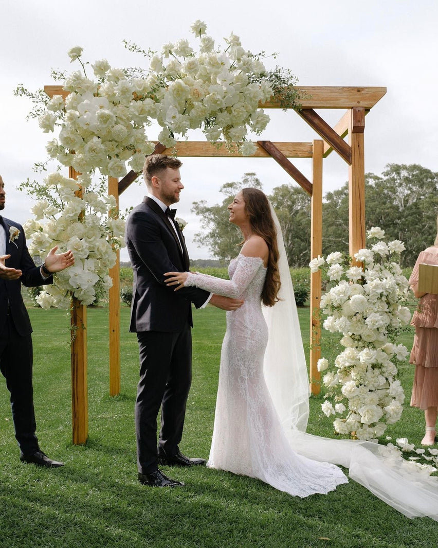 Miranda & Joel | East End Flower Market