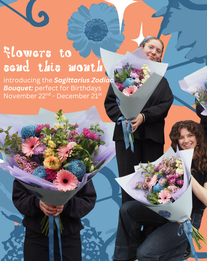 💐 Flowers to Send This Month: New Zodiac Bouquet – SAGITTARIUS ♐