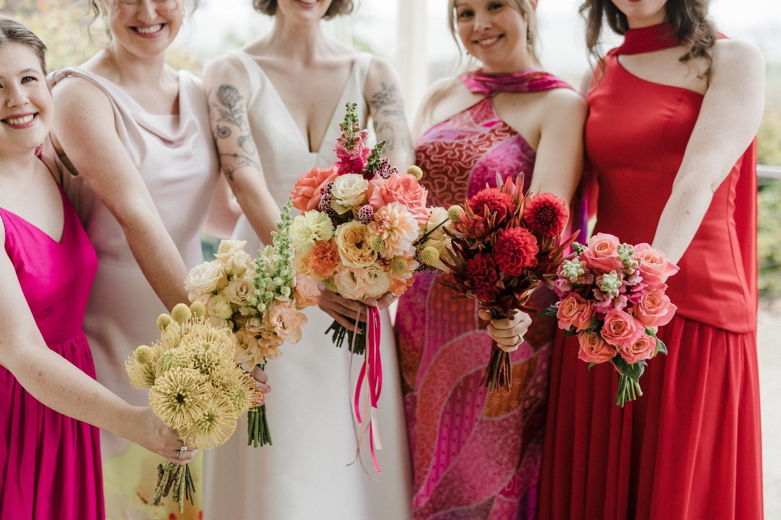 Tash & Callum | East End Flower Market