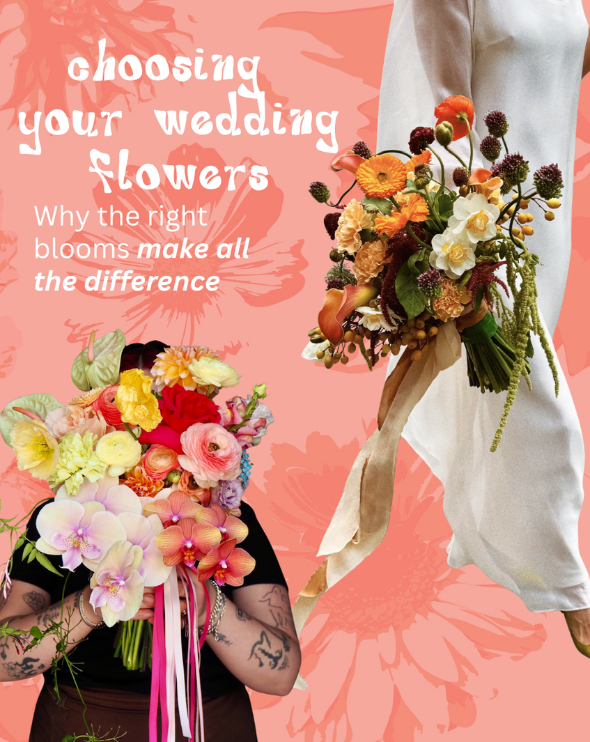 Choosing Your Wedding Flowers: Why the Right Blooms Make All the Difference