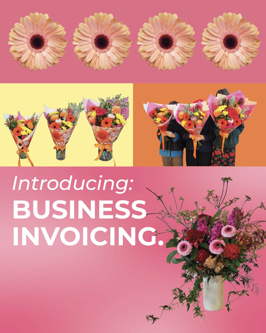 You Asked, We Listened — Business Invoicing Has Arrived at East End Flower Market
