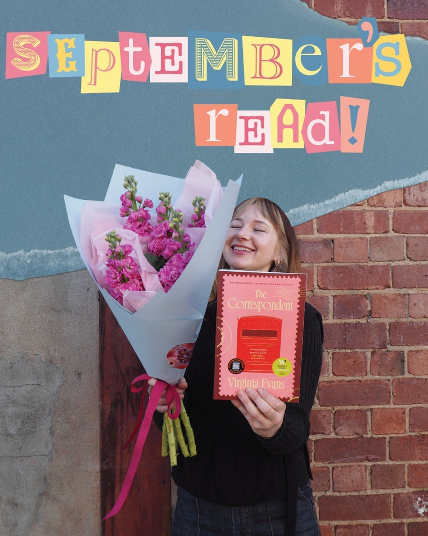 September's Bloomin' Book Club Pick: The Correspondent by Virginia Evans