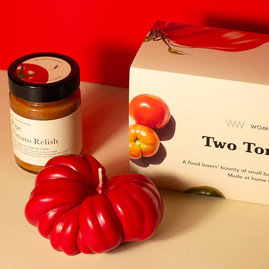 Grande Relish & Candle Gift Box: Tomatoes