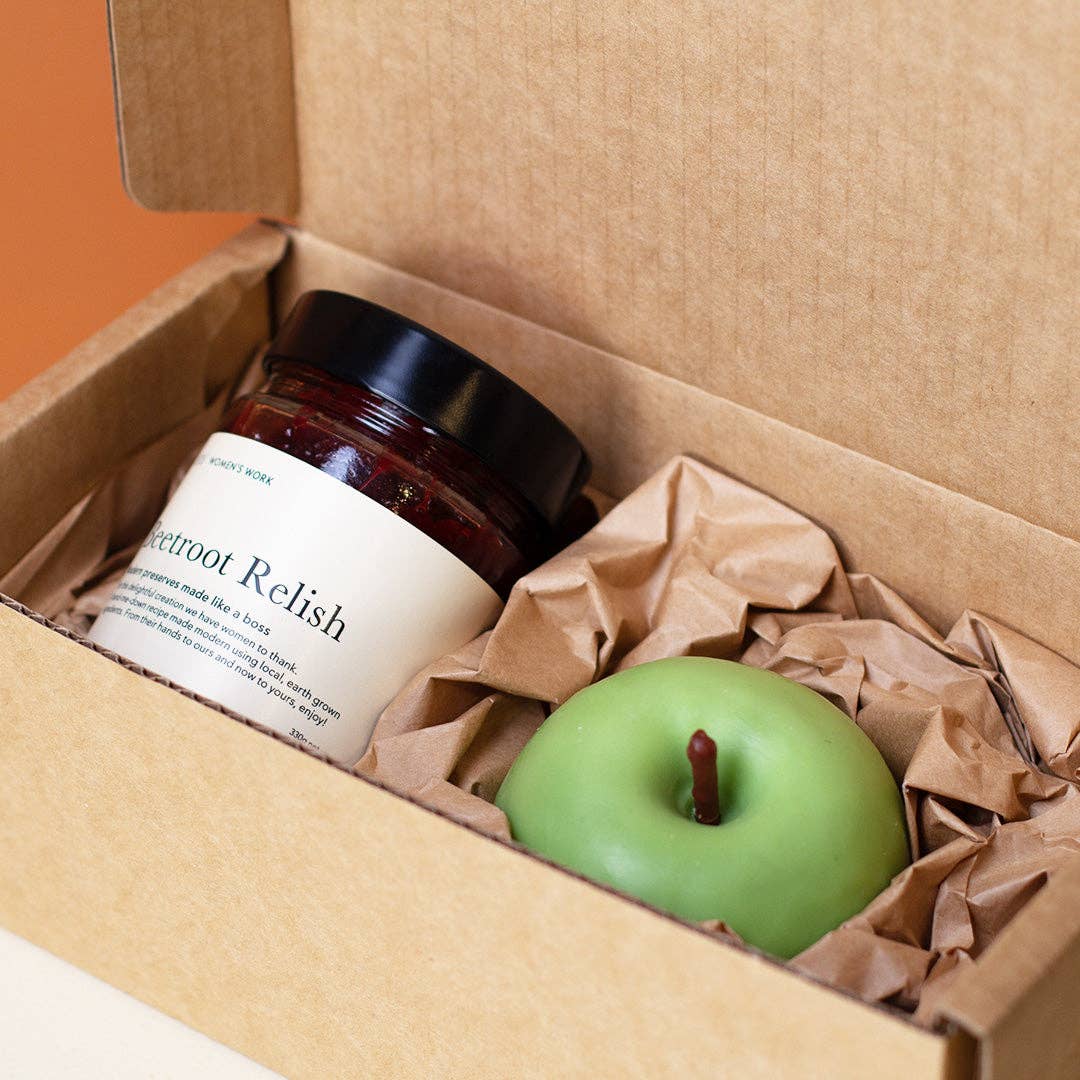 Wednesday Special Posy and Candle + Relish Bundle