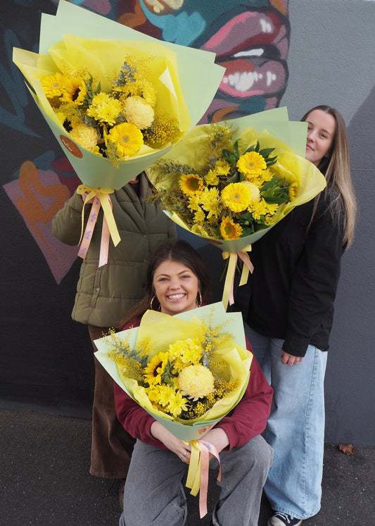 Send a feel good Bouquet for the Cancer Council in Adelaide this Month 