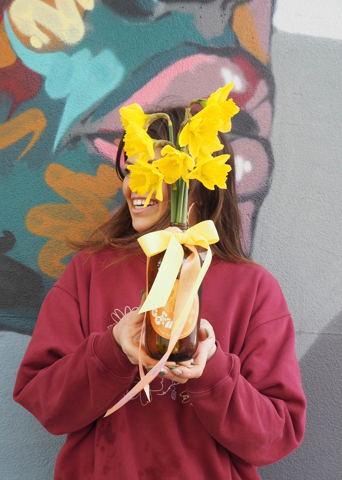 Send florals for Daffodil Day in Adelaide. $5 donation goes to the Cancer Council 