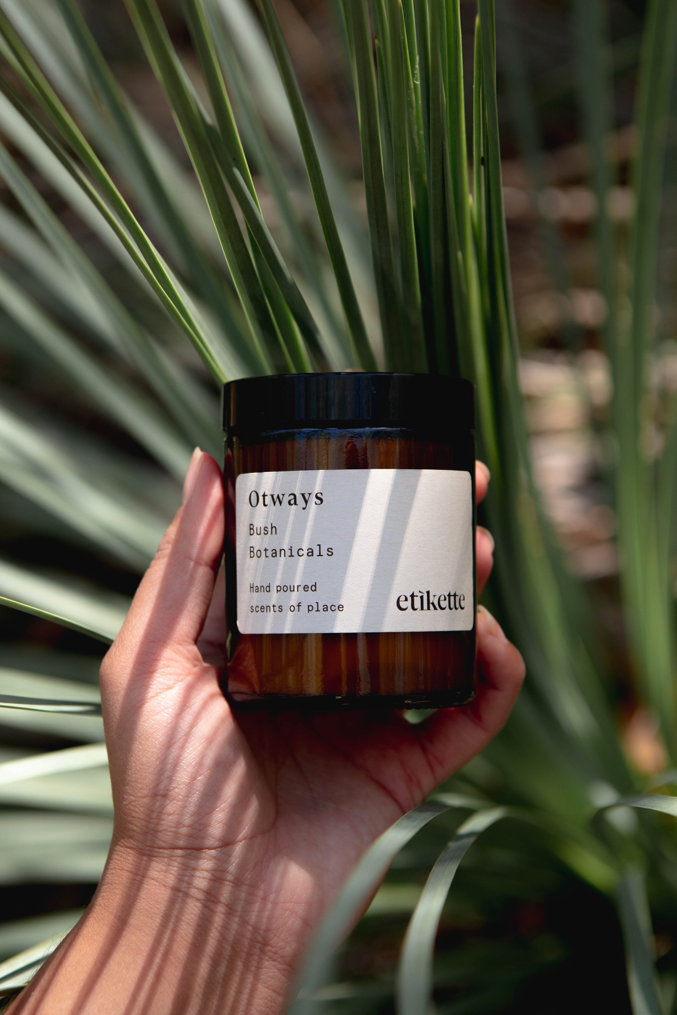 Etikette Soy Candles Otways