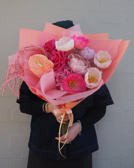 Blush Faux Bloom Bouquet