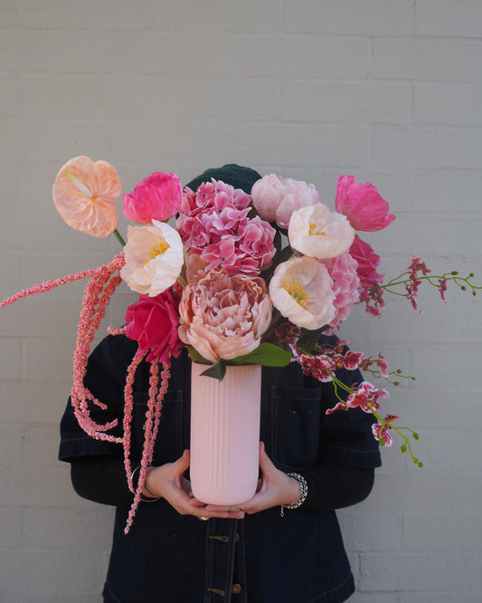 Blush  Faux Bloom Grosso