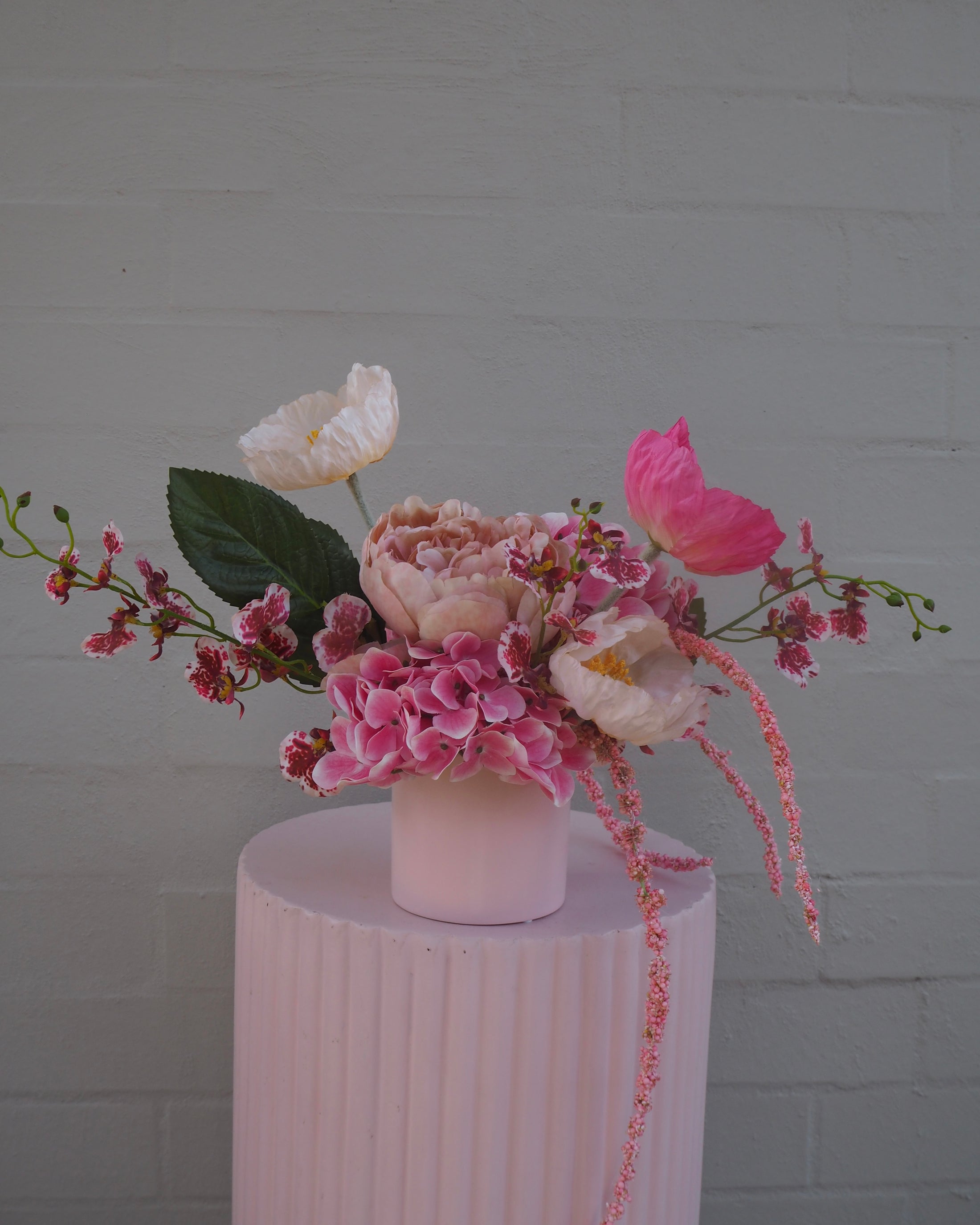 Blush Faux Bloom Petite