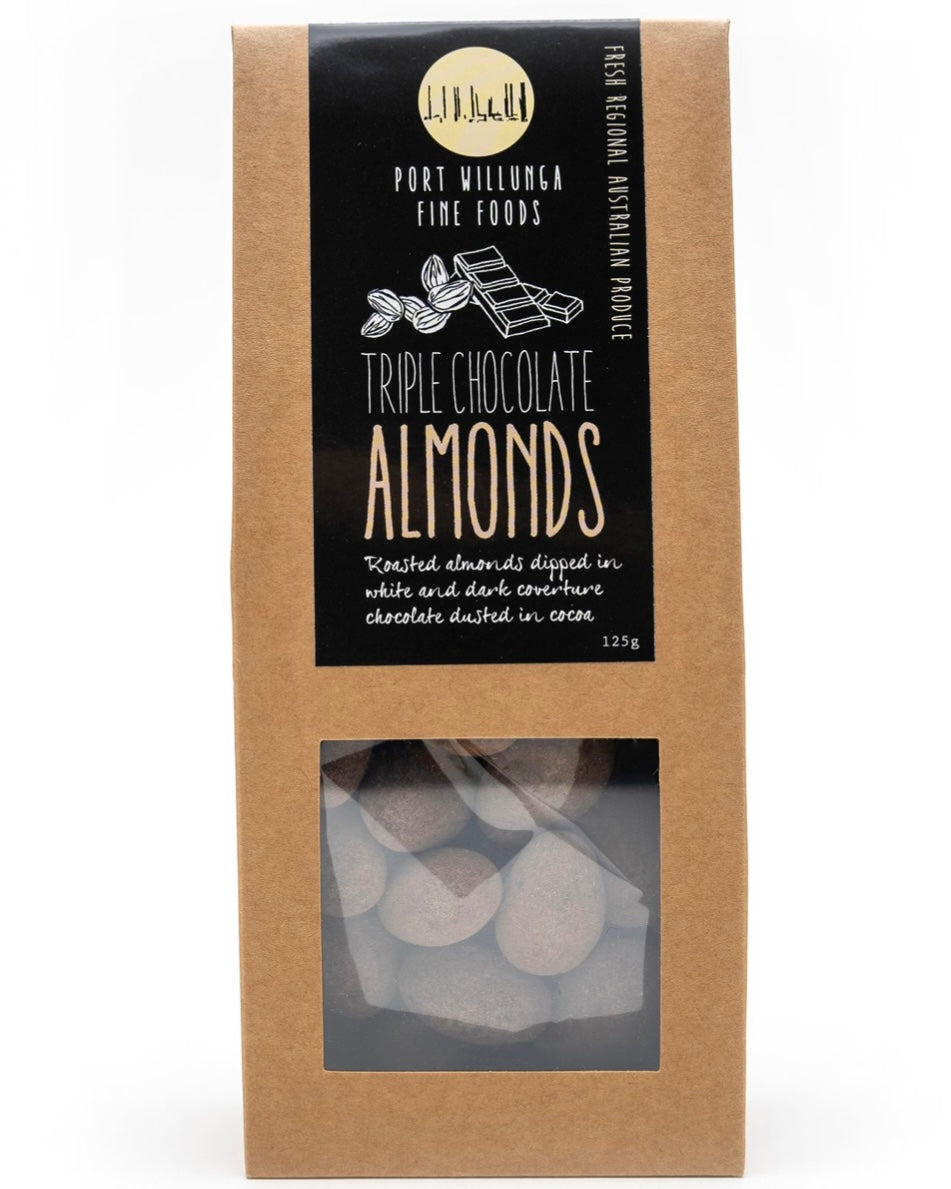 Port Willunga Fine Foods - Triple Chocolate Almonds