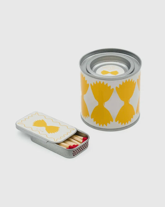 Pasta (Lemon and Basil) Candle and Match Bundle