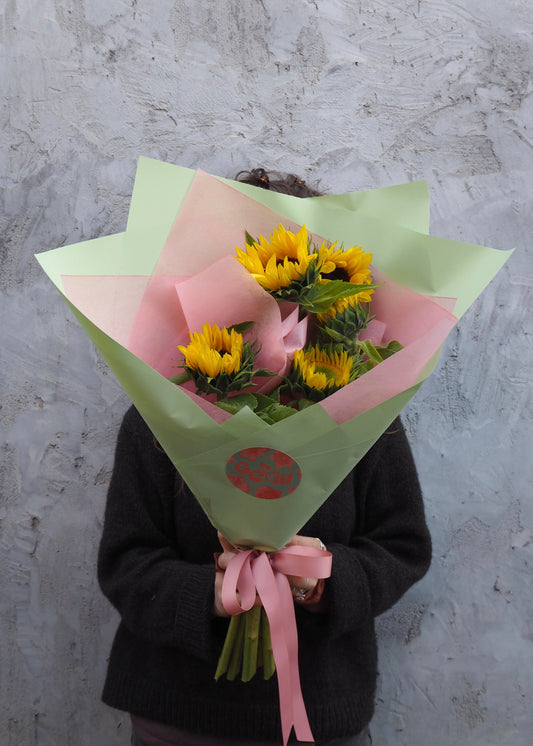 Locally Grown Sunflower Market Bunch