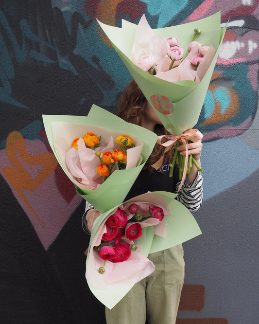 Florist Choice Ranunculi Market Bunch