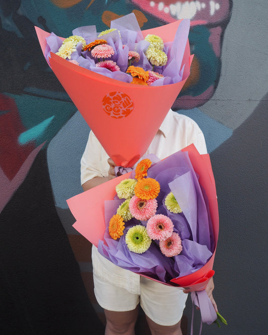 Pom Pom Gerbera Market Bunch