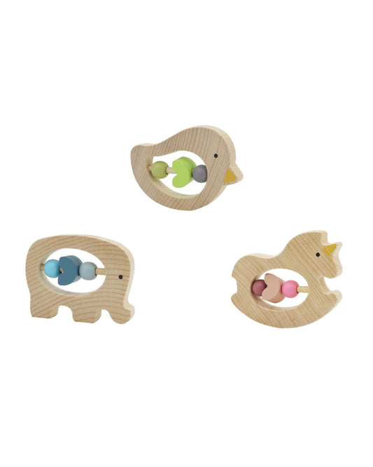 Wooden Baby Rattle