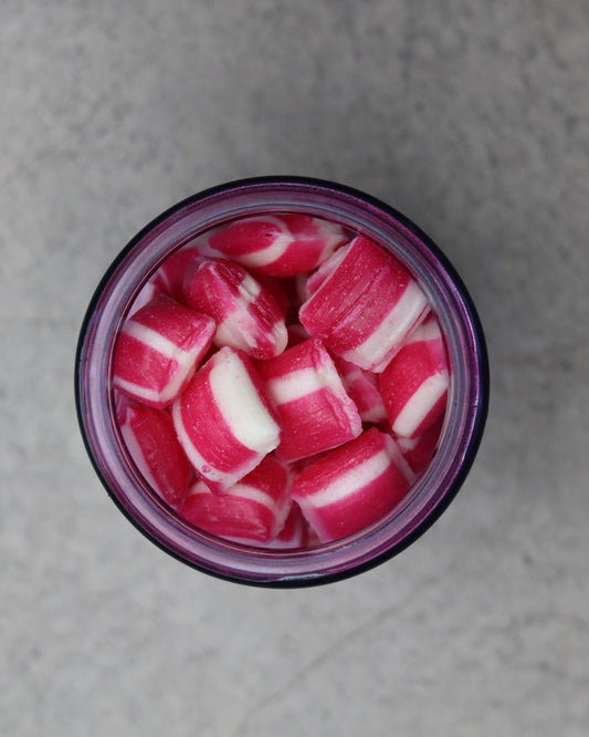 Boiled Sweets - Raspberry Humbugs 180g