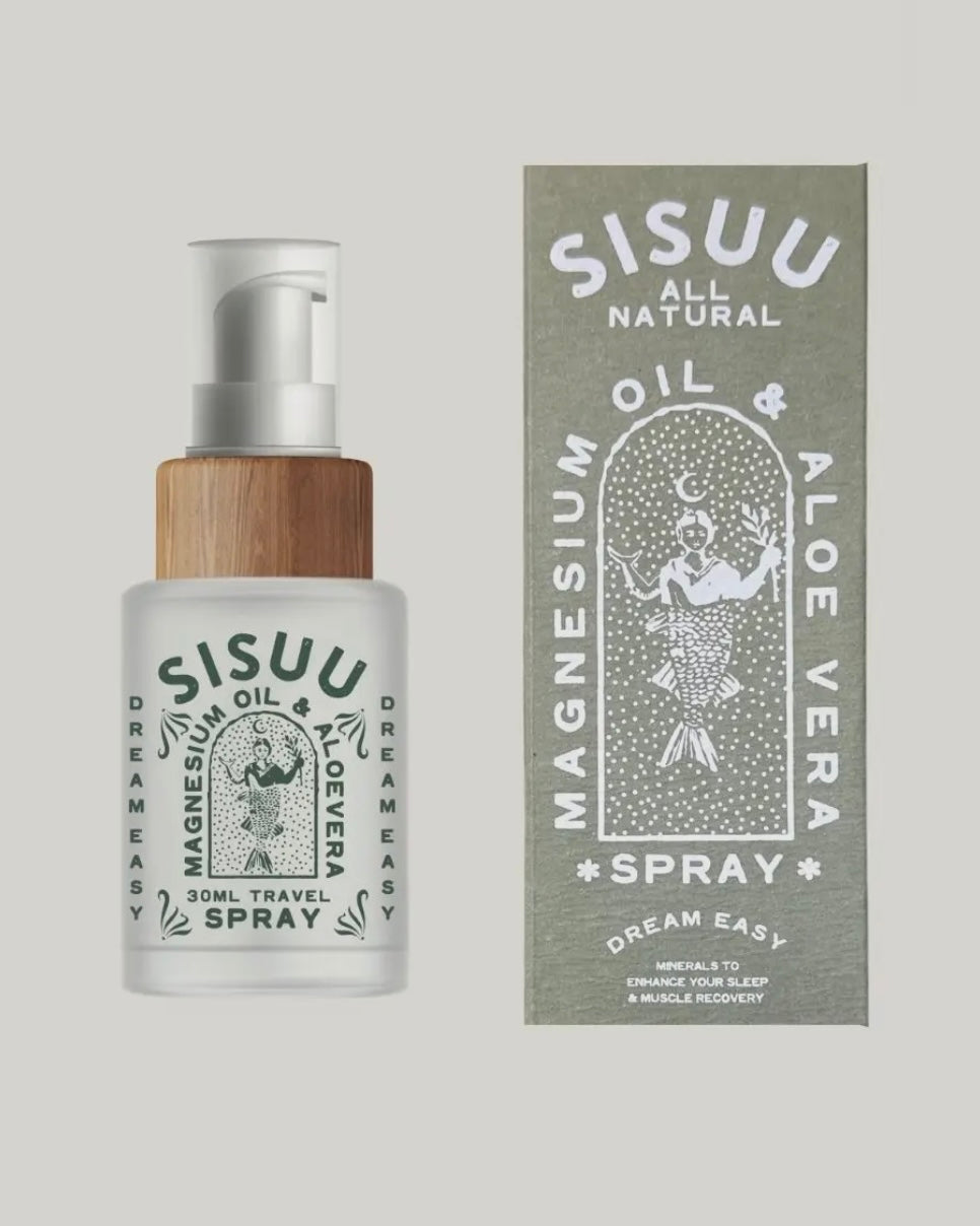 SISUU Magnesium Oil & Aloe Vera Spay 30 Ml