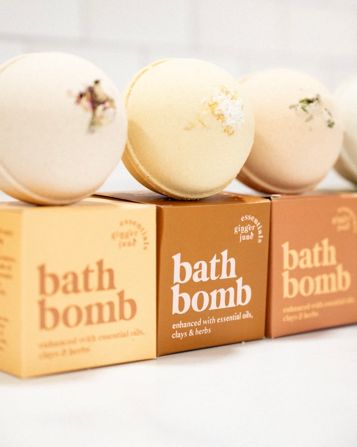 Ginger June Candle Co. 100% Botanical Bath Bomb