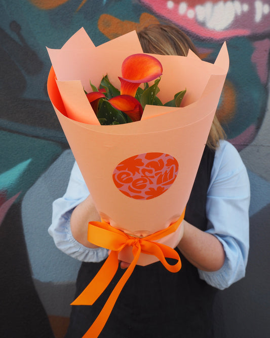 Orange Potted Calla Lily