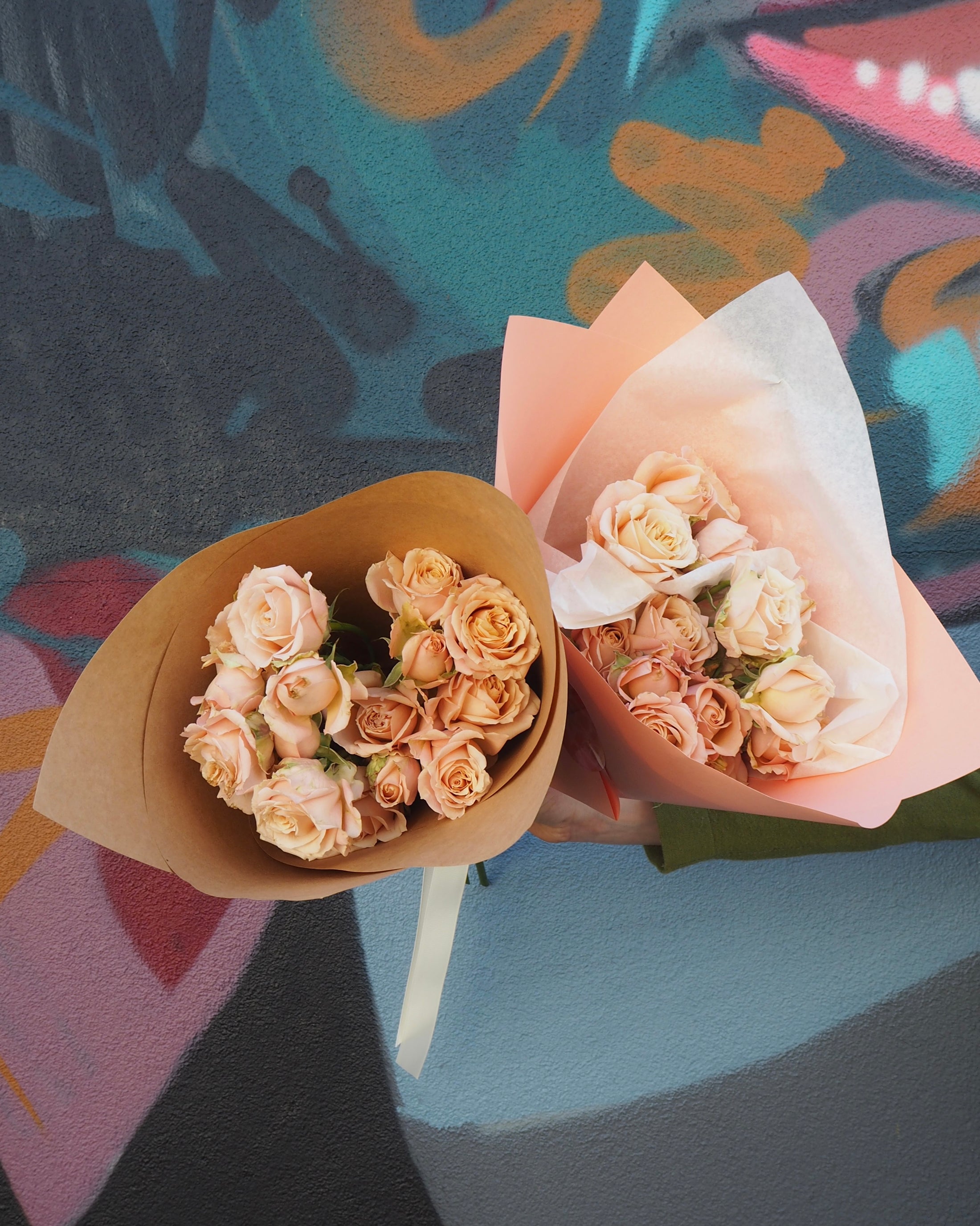 Vintage Spray Rose Market Bunch